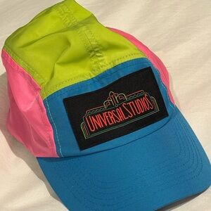 Universal Studios Kids Cap in Green, Pink, and Blue